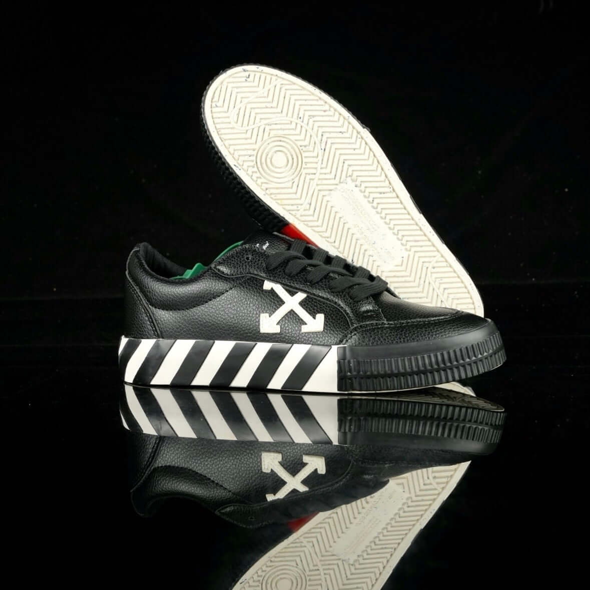 OFF-WHITE LOW VULCANIZED BLACK AND WHITE