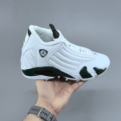 AIR JORDAN 14 RETRO WHITE-GREEN FOREST