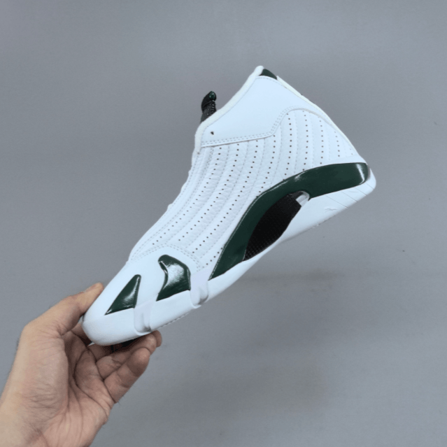 AIR JORDAN 14 RETRO WHITE-GREEN FOREST